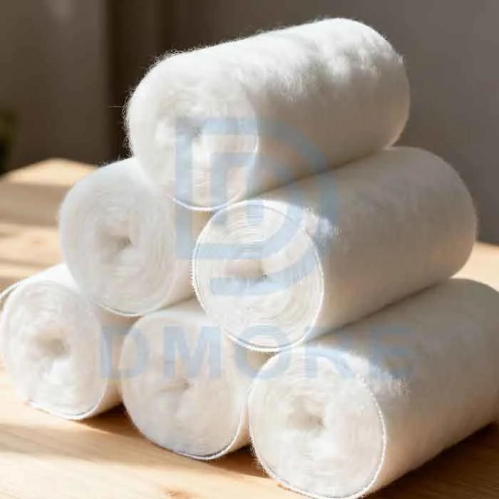 Absorberende bomuldsuld