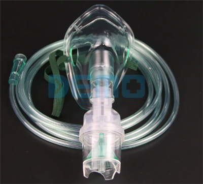 Bærbar medicinsk mikrotåge til voksne pædiatrisk forstøvermaske med slange